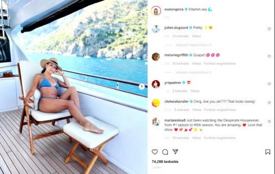 47 évesen is a világ egyik legszebb nője – Eva Longoria megszabadult a ruháitól semmi kétség csodaszép