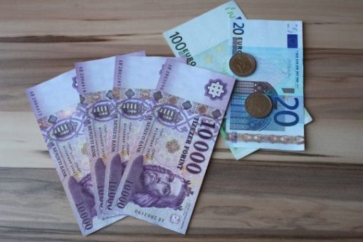Beszakadt a forint hétfő reggel 420 forint felett euró, forint, infláció,