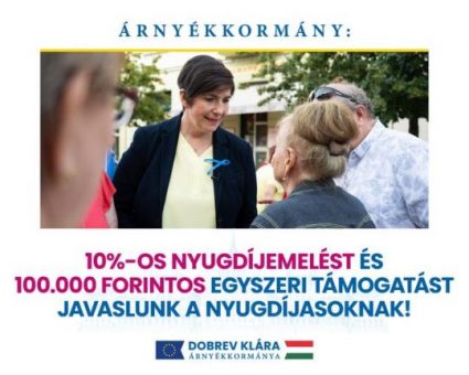 Dobrev Klára: Egy baloldali kormány sosem kényszerítené a nyugdíjasokat
