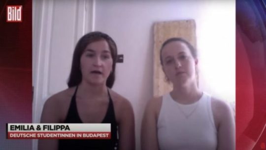 Elfogták a német szurkolólányokat leköpő két magyar férfit
