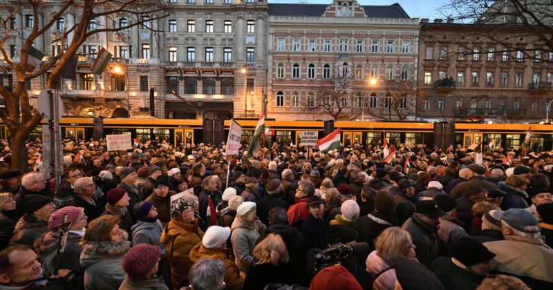 Fidesz gyűlölet ellenes tüntetése
