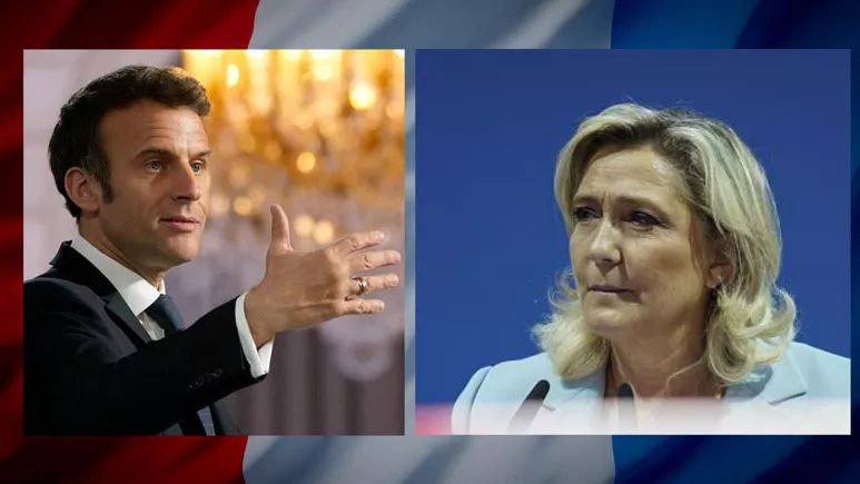 Francia elnökválasztás Macron az élen, Le Pen lemaradva tőle jut a második fordulóba - exit poll Access