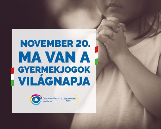 Gyermek jogok világ napja November 20
