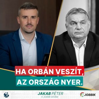 Ha Orbán veszít, az ország nyer. - Jakab Péter Jobbik