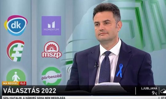 Márki-Zay Péter kapott öt percet az állami tévében, azonnal szembesítésbe kezdett