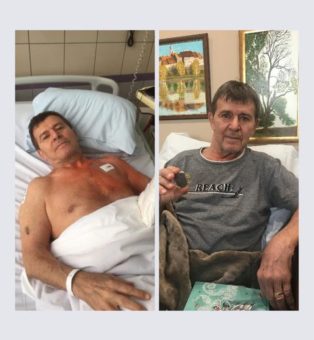 Nagy Bandó András szívműtéten esett át