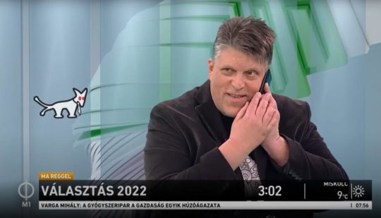 Nem csajozom, ez az M1, nem egy kupleráj kétfarkúak bementek állami televízióba