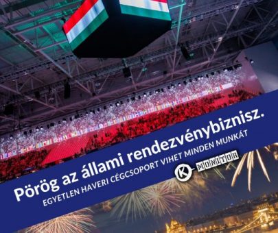 A Rogán Antal felügyelte Nemzeti Kommunikációs Hivatal központilag közbeszerzi az állam és cégei rendezvényeit. Ez azt jelenti, hogy a munkákat jó előre egyetlen cégcsoportnak adták oda: a kék plakátos kommunikátor, bit.ly/Balásy_Gyula Visual Europe és Moonlight Event nevű cégeinek. Szartól repülőig minden ők csinálnak, legyen szó gurulós Szent Istvánról, vagy elegáns protokollvacsoráról.