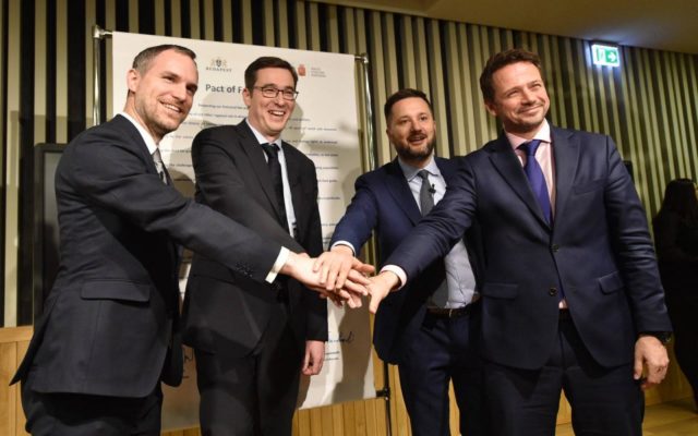 Hibrid rezsimet épített Orbán, jelentette ki Karácsony Gergely