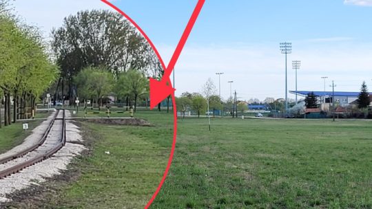 mező közepére vezettek ki uniós pénzből egy vasúti átjárót megújult tiszakécskei kisvasúton Hadházy Ákos